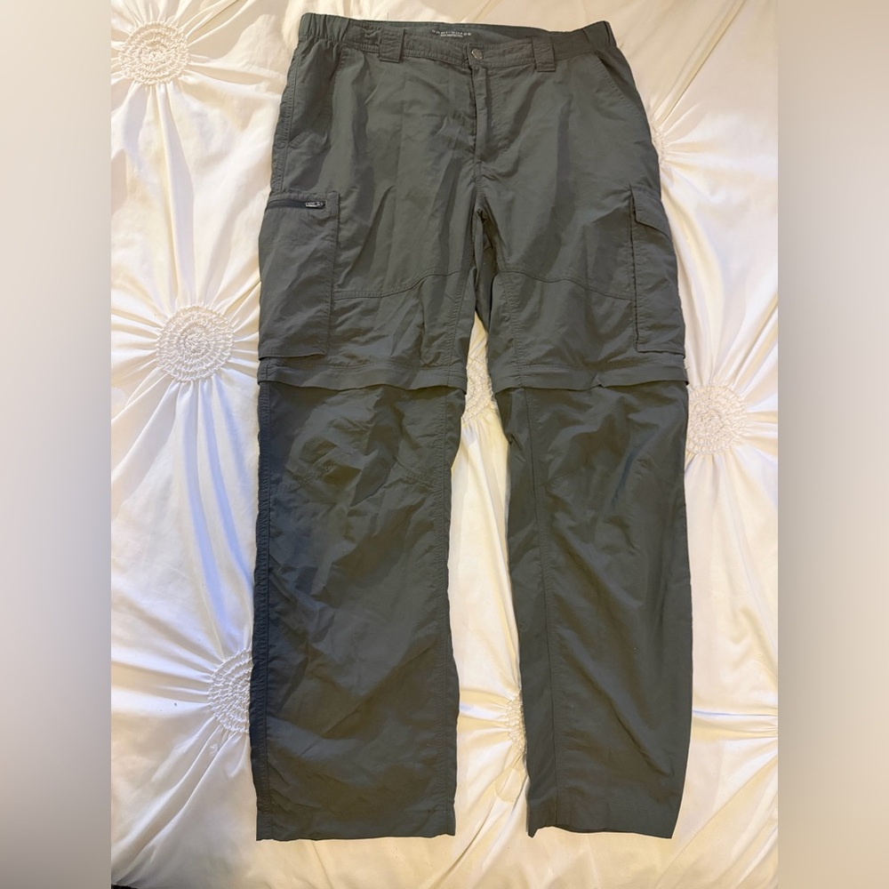Columbia Charcoal Convertible Cargo Pants